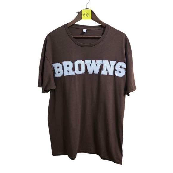 Fruit of the Loom Tops - Cleveland Browns NFL Football Women's T Shirt Size Large